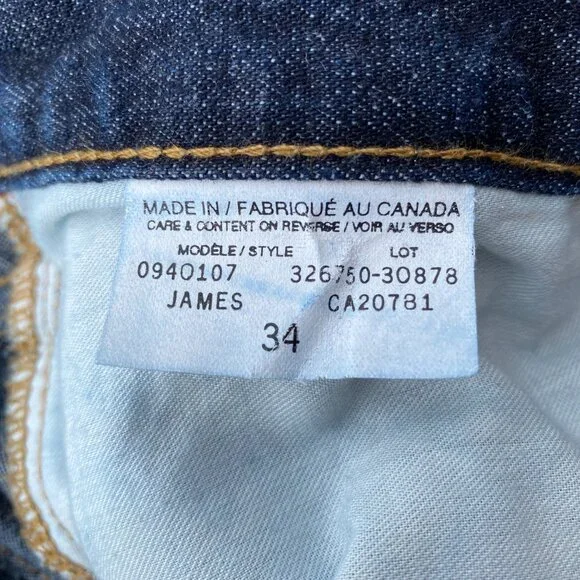 Vintage Y2K Tommy Hilfiger dark wash baggy jeans - Picture 5 of 5